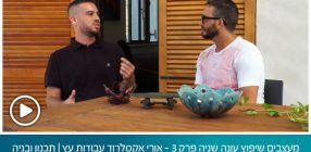 מעצבים שיפוץ עונה שניה פרק 3 – אורי אקסלרוד עבודות עץ | תכנון ובניה